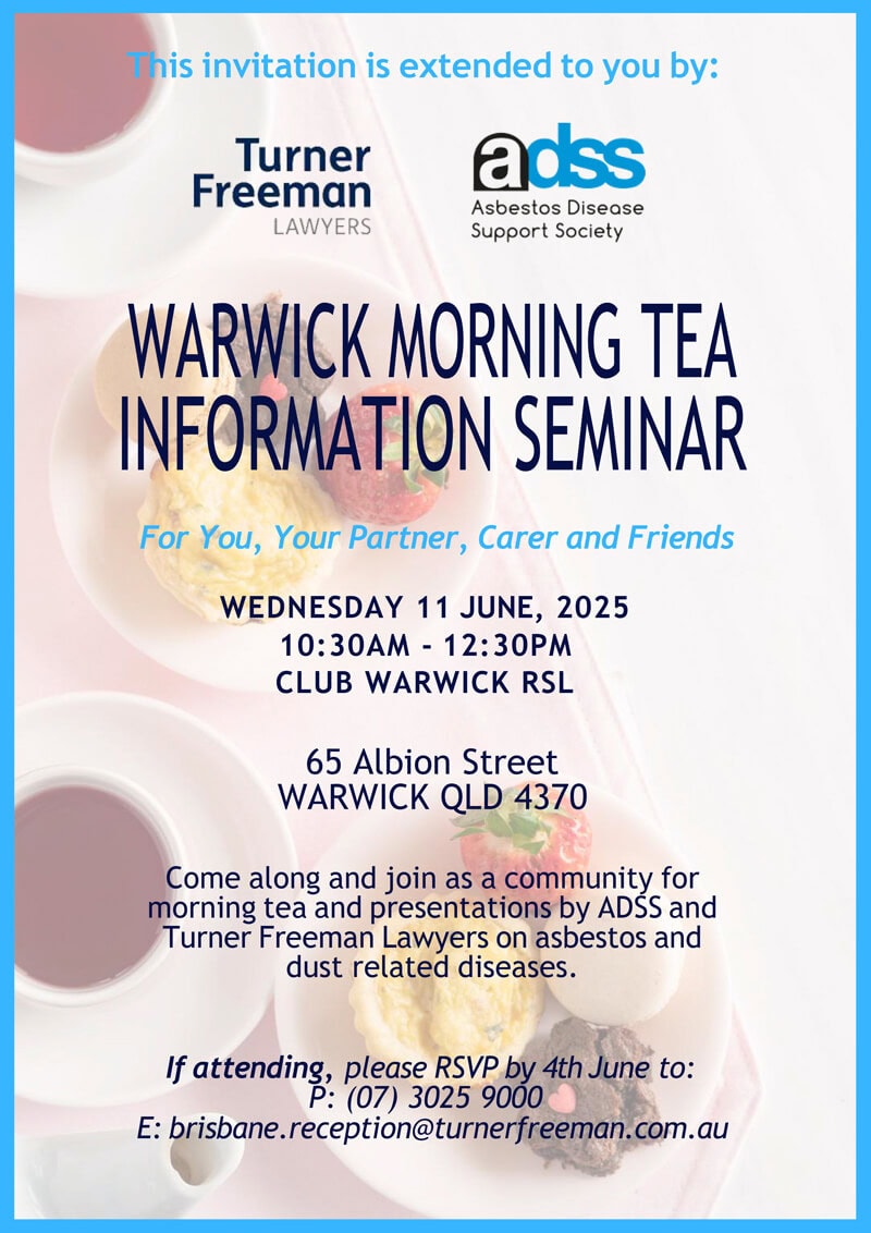 Warwick ADSS Morning Tea Invitation June 2025